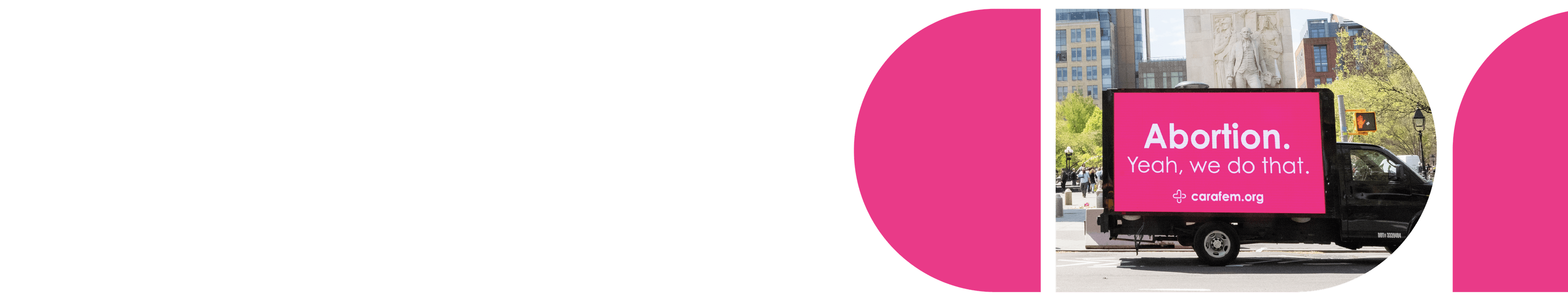 Hero Abortion Truck in NYC